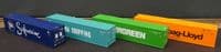 Trix Marklin 76550 Set of 40ft Containers
