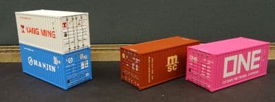 Trix Marklin 76551 Set of 20ft Containers