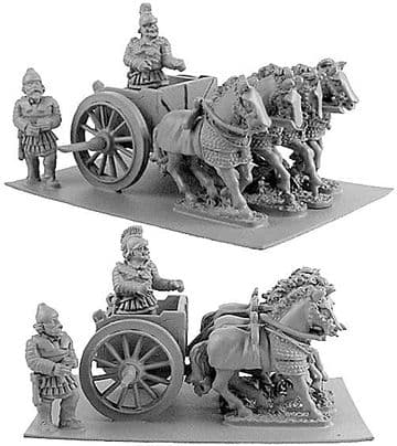 ANC20087 - Persian Scythed Chariot w/ choice of Two Crew