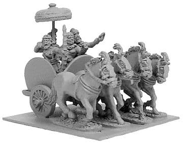 ANC20101 - Indian General's 4-Horse Chariot w/4 Crew