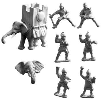 ANC20226 - Carthaginian Elephant with War Tower (B)