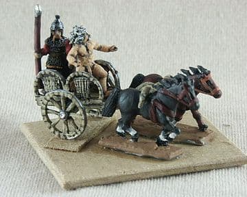 BCH01 Chariot with 2 ponies