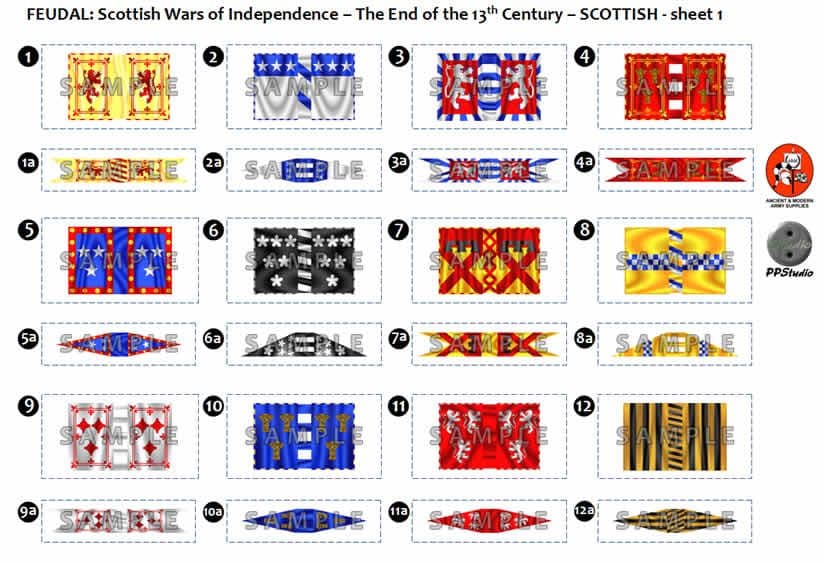 BFL2001 Feudal Scottish Wars of Independence End of the 13th Century ...