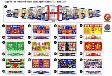 BFL3003 100 Yrs War: Agincourt (1415) - English