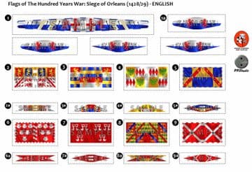 BFL3004 100 Yrs War: Seige of Orleans (1428/29) - English