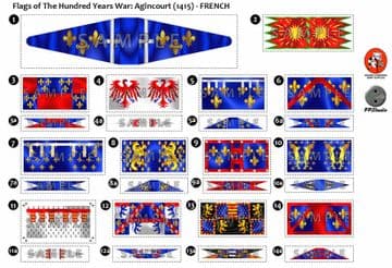 BFL3013 100 Yrs War: Agincourt (1415) - French