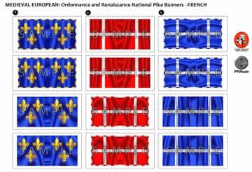 BFL3101 Ordonnance and Renaissance National Pike Banners - French