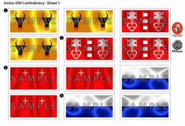 BFL3110 Swiss Old Confederacy - Sheet 1