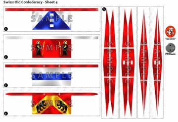 BFL3111a Swiss Old Confederacy - Sheet 4
