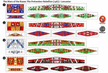 BFL3220 The Wars of the Roses: The Pretenders Rebellion (1487) - Lancaster (Tudor)