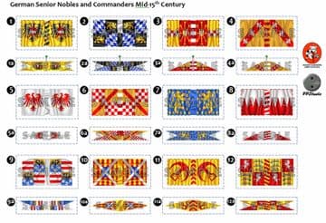 BFL3300 German Senior Nobles and Commanders (Mid 15th Century)