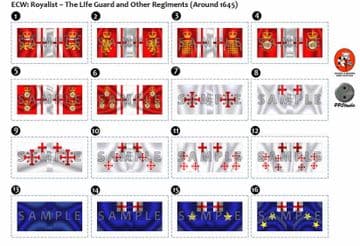 BFL4150 ECW: Royalist - The Life Guard and Other Regiments (Around 1465)