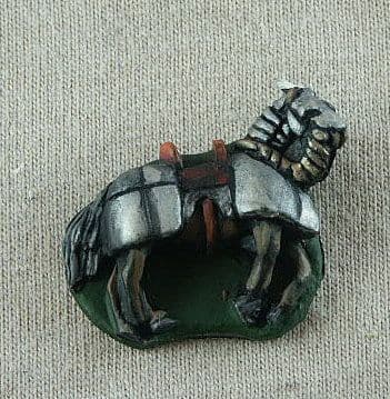 DD33 15th Century Plated Horse