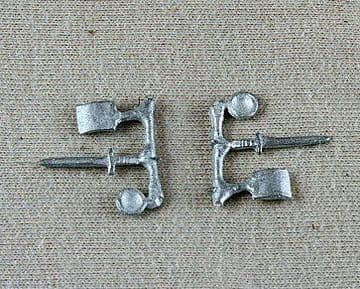 EQ25 Buckler, sword and square shield set