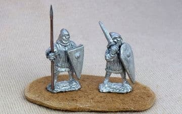 FEF07 12th C Infantry spearman