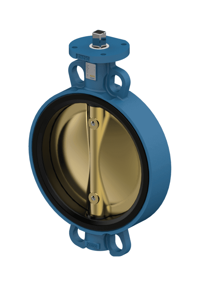 Butterfly Valve 050mm Semi Lugged.