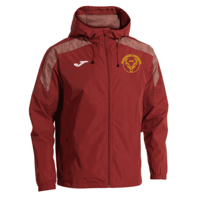CHAMPIONSHIP VIII RAIN JACKET  MAROON (Male size guide)