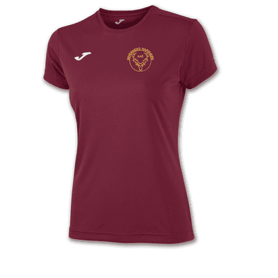 COMBI T-SHIRT WOMAN MAROON