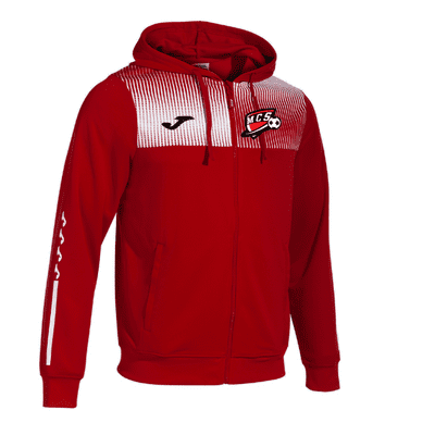 ECO-SUPERNOVA FULL-ZIP HOODIE RED