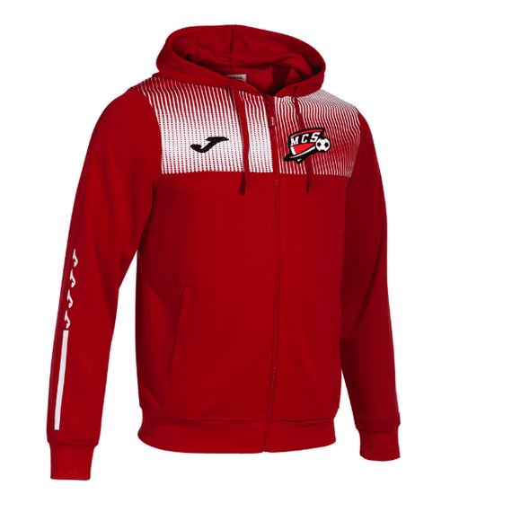 ECO-SUPERNOVA FULL-ZIP HOODIE RED