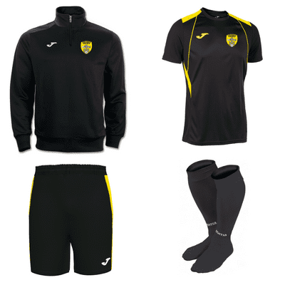 SWEATSHIRT, T-SHIRT, SHORTS & SOCKS SET