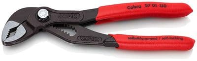 87 01 150 KNIPEX Cobra® Hightech Water Pump Pliers 150mm