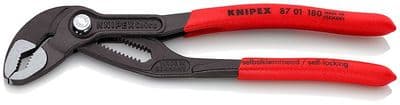 87 01 180 KNIPEX Cobra® Hightech Water Pump Pliers 180mm