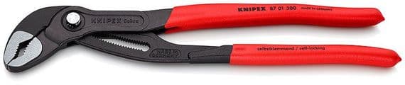 87 01 300 KNIPEX Cobra® Hightech Water Pump Pliers 300mm