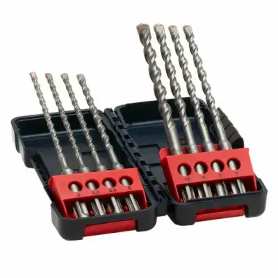 Bosch 2607019904 SDS+ Drill Bits 8pcs/Set with Box