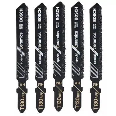 Bosch 5 pack T 130 Riff Special Jig Saw Blade