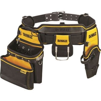 DEWALT DWST1-75552 Heavy Duty Tool Belt, Pouch and Hammer Loop