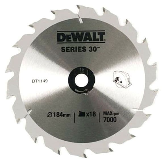 DeWalt Series 30 Circular Saw Blade 170x30x18 DT1146 DT1146-QZ