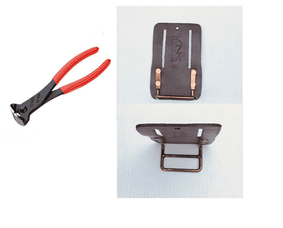 KNIPEX 68 01 200 END CUTTING NIPPERS WITH KNIP HOLDER