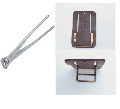 KNIPEX High Leverage Concreters’ Nippers 300mm With SNK Knip Holder