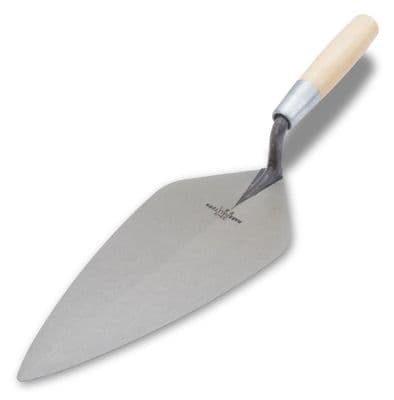 Marshalltown 3312 Wood Handle London Pattern Brick Trowel