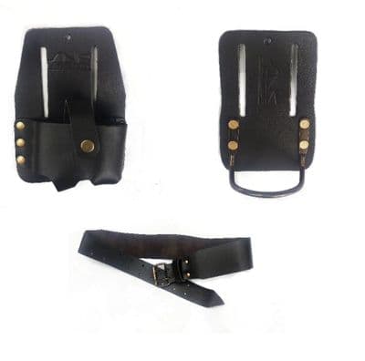 SNK Leather Heavy Duty Hammer Holder Tape Holder and 75mm Belt