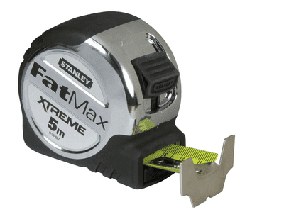 STANLEY 0-33-887   5MTR  FATMAX  XTREME - METRIC ONLY TAPE MEASURE