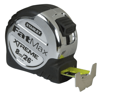 STANLEY 0-33-891  8MTR/26' FATMAX  XTREME - METRIC/IMPERIAL TAPE MEASURE