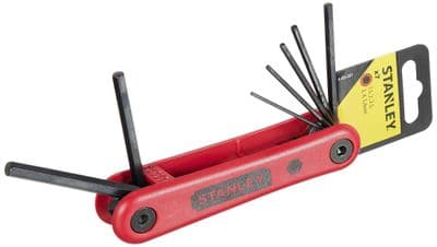 STANLEY 4-69-261 Metric Folding Hex Key Set (7pc)