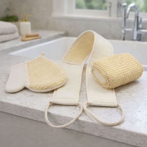 Bath Loofah Set