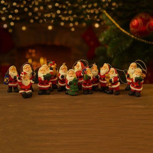 Christmas Tree Santas