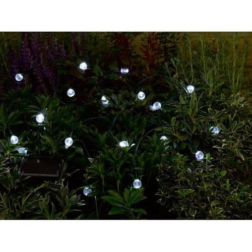 Crystal Ball Solar String Lights