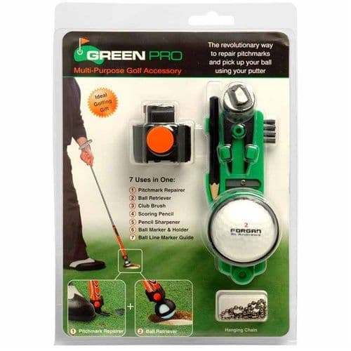 Green Pro Multi-Purpose Golf Accessory Kit