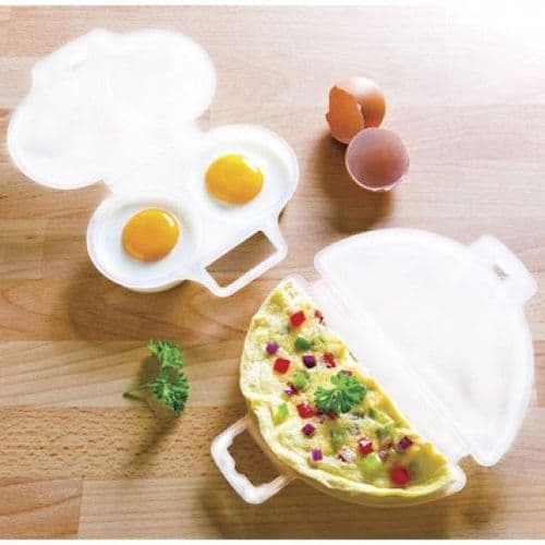 Microwave Egg Poacher and Omelette Maker
