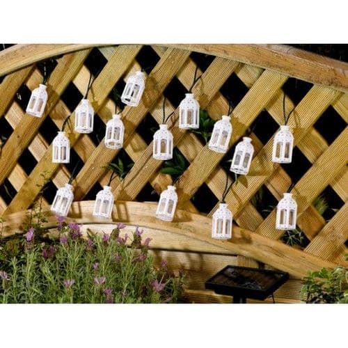Moroccan Lantern Solar String Lights