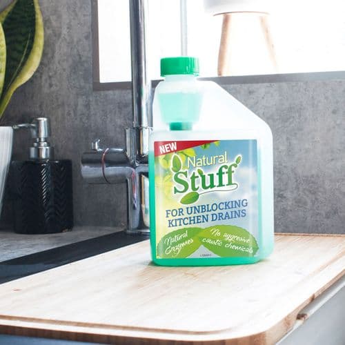 Natural Stuff for Unblocking Kitchen Drains