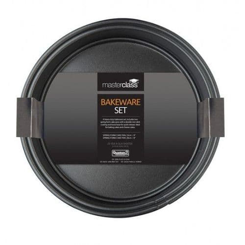 Non-Stick Spring Form Pans Twin Pack