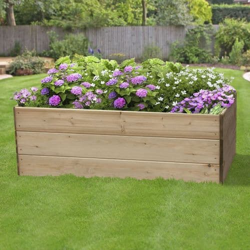 Rectangular Timber Raised Bed