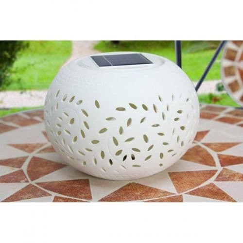 Solar Filigree Table Lamp