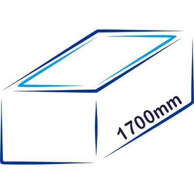 1700mm Straight Baths